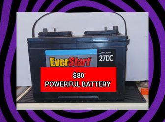 BIG POWERFUL BATTERY AUTOMOTIVE