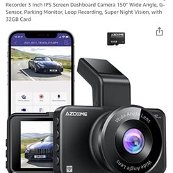 AZDOME M17 WiFi Dash Cam with APP 1080P FHD DVR Car Driving Recorder 3 Inch IPS Screen Dashboard Camera 150° Wide Angle, G-Sensor, Parking Monitor, Lo