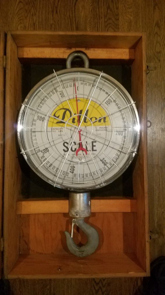 Antique Dillon Scale