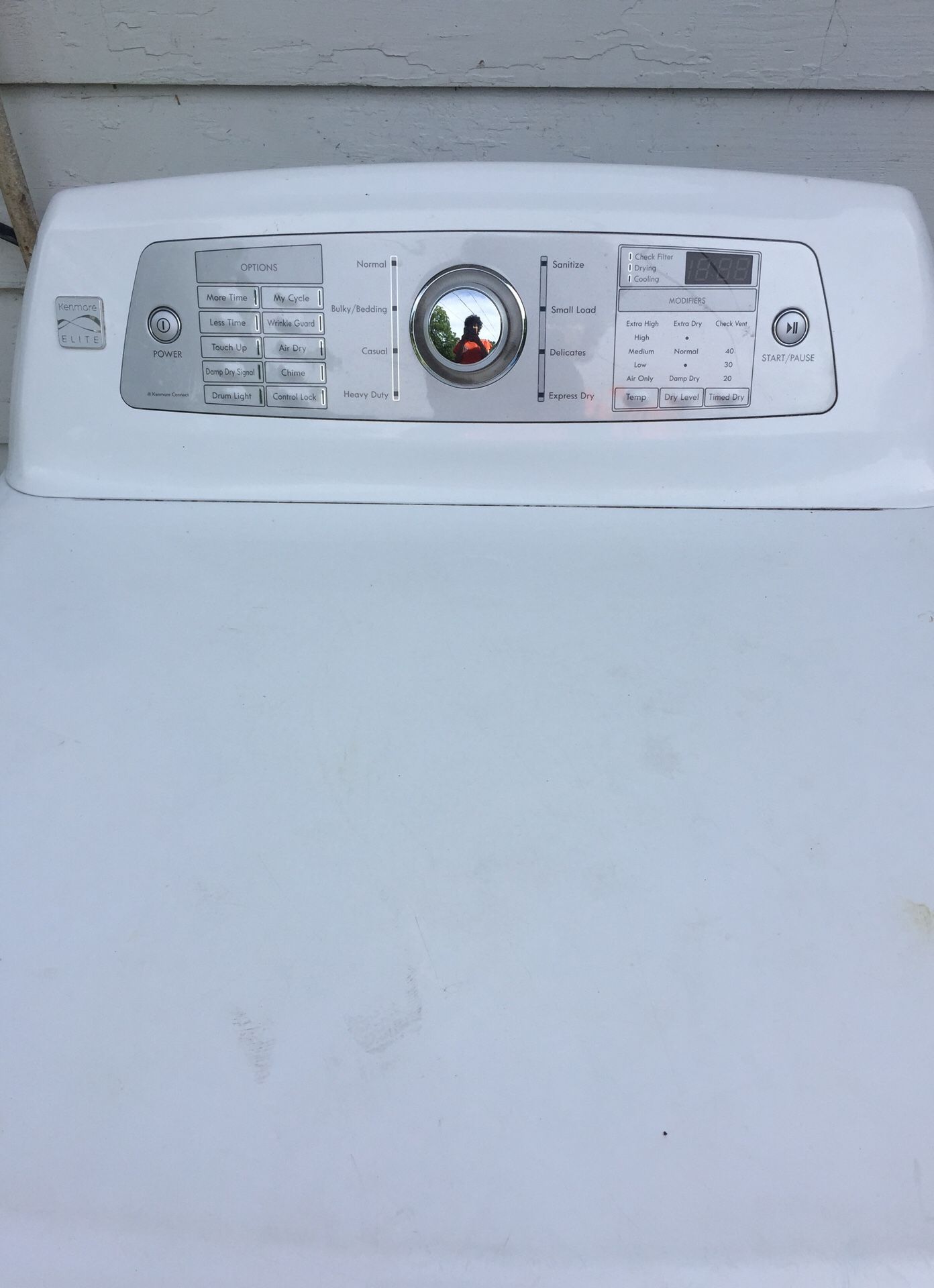 Kenmore elite washer and dryer