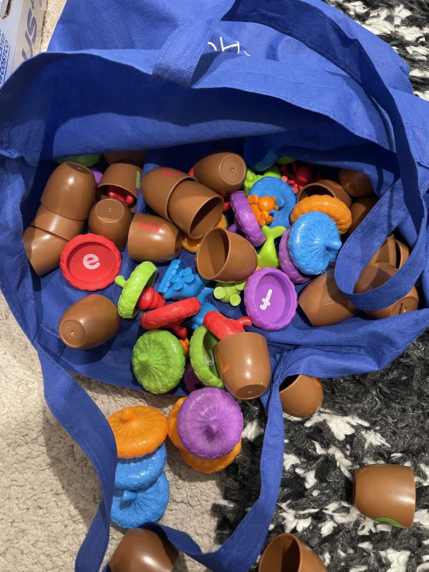 Letter Acorns