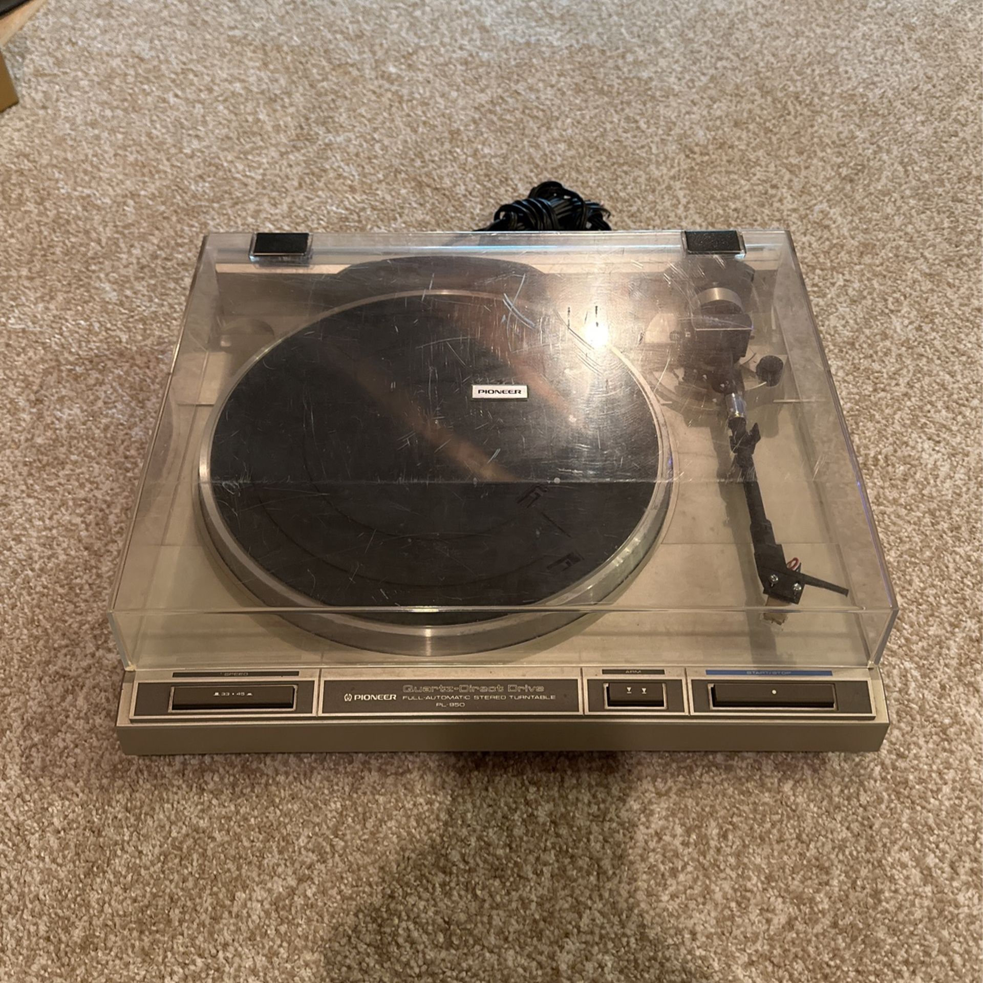 Pioneer Courts Direct Drive, Fully Automatic Pl – 950 Turntable 