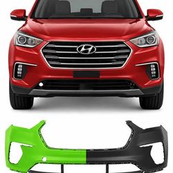2017-2019 Hyundai Santa Fe - Painted Front Bumper