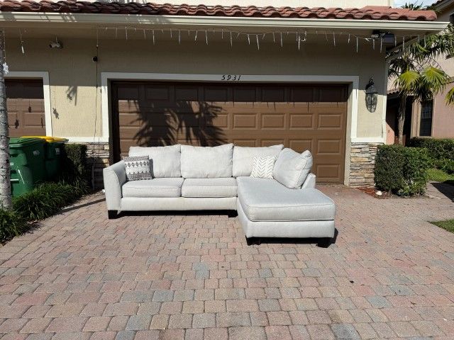 Light Grey Sectional