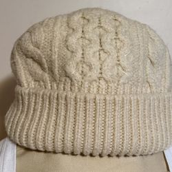 Maison Martin Margiela Authentic Cable Knit Beanie Winter Hat
