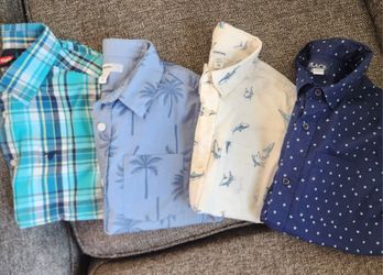 Boys Size 10 Button Down Dress Shirts. $5 Each