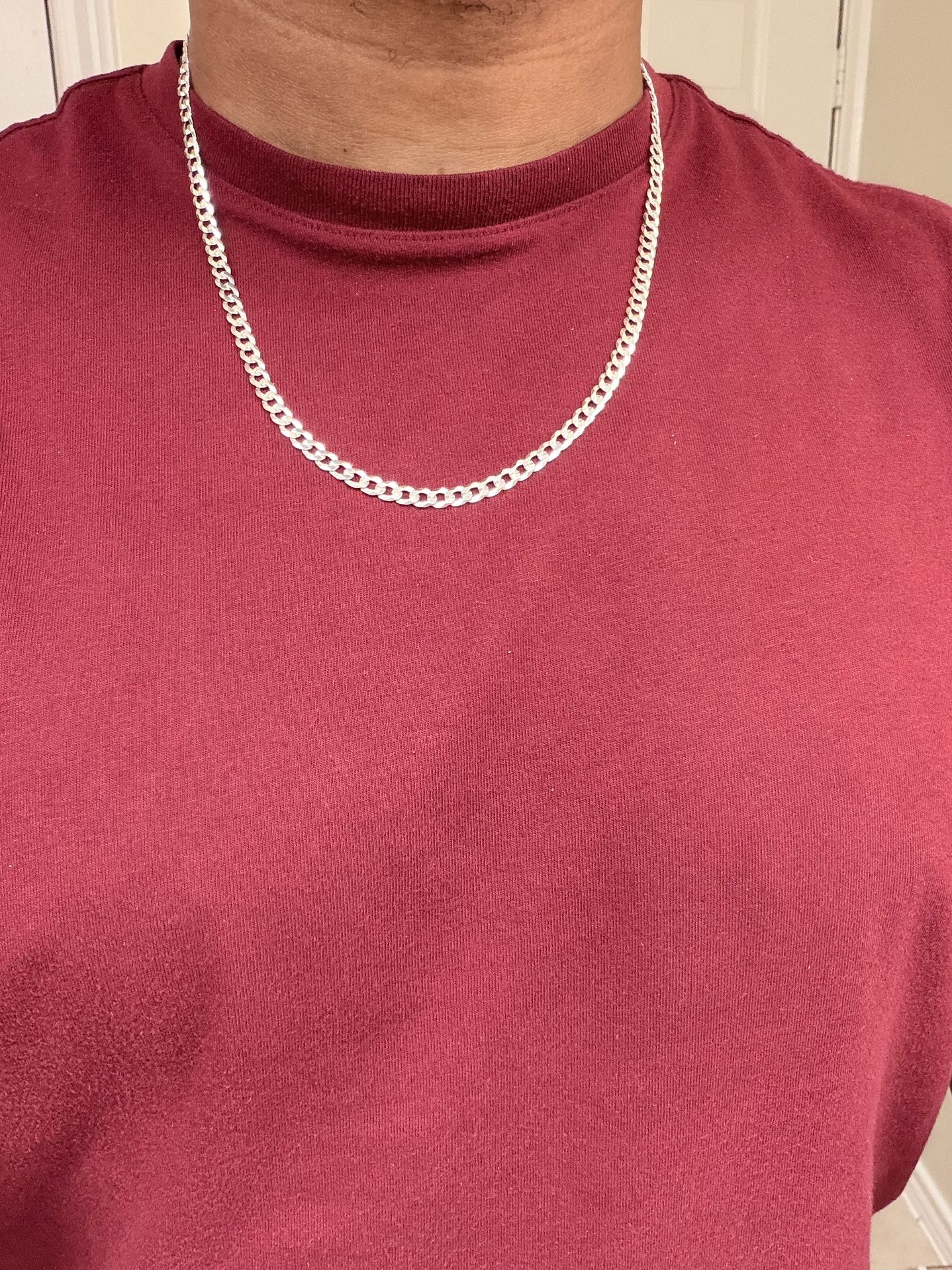 925 Silver 22โ Cuban