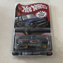 Hot Wheels 2022 Collector Edition ‘85 Ford Bronco 2024 Walmart Mail-in Exclusive