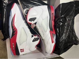 New Air Jordan 5 Fire Red