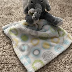 Little Miracles / Sweet Snuggles Elephant Lovey w/Blanket