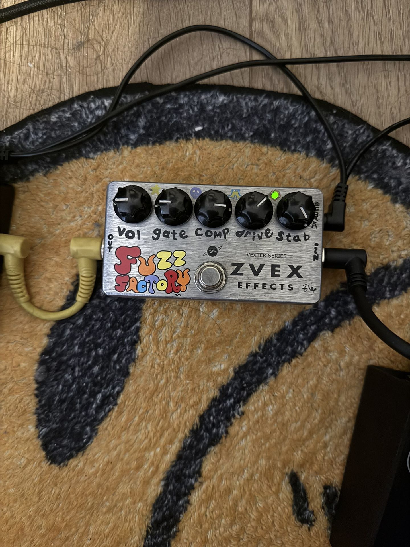 zvex fuzz factory pedal