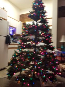 Martha Stewart 7.5 Christmas Tree With Spinning Stand 