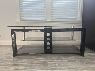 Glass TV Stand