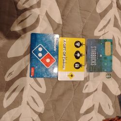 California Pizza Kitchen & Domino's Gift Cards