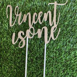 Custom Cake Toppers