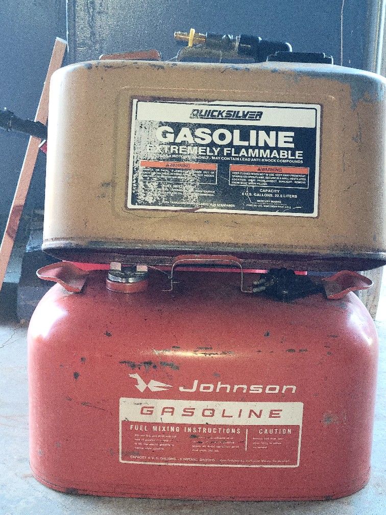  Boat Vintage Metal Gas Cans
