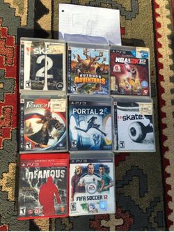 PS3 Games $5 each