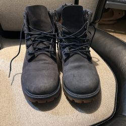 Navy Blue Timberland Boots