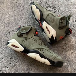 Air Jordan 6 Retro (GS) “Travis Scott” Size 6.5y Youth Brand New With Nike Receipt