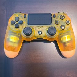 New Ultra Rare Death Stranding PS4 Yellow Controller Playstation 