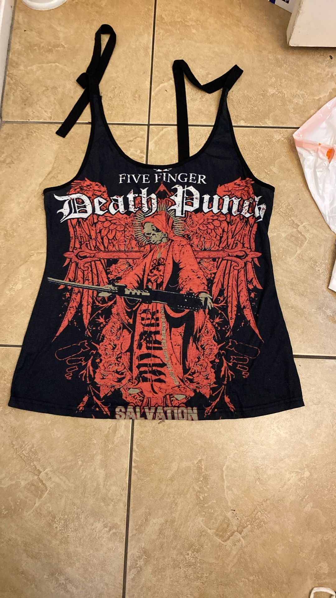 Five Finger Death Punch Halter Top