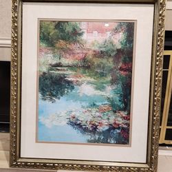 Monet's House By Milan Painting