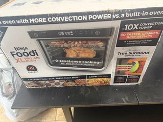 Ninja - Foodi 10-in-1 XL Pro Air Fry Oven, Dehydrate, Reheat - Stainless Steel