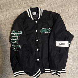 OBEY VARSITY JACKET XL