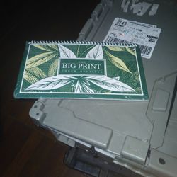 The Big Print Check Register