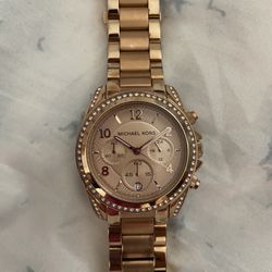 Rose Gold Michael Kors Watch