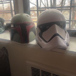 BOBA FETT/ STORMTROOPER HELMET 