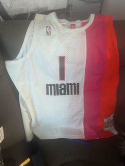 Miami Heat Mitchell & Ness Hardwood Classics Jersey 3XL