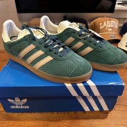 Adidas Gazelle // Green Wonder Beige - 9.5M