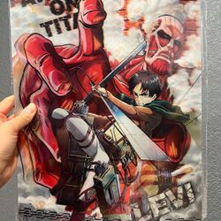 Attack On Titan 3D Lenticular Poster