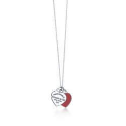 Tiffany & Co RTT discontinued bigger double hearts pendant. 