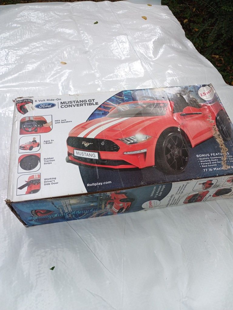 Rollplay Ford Mustang Convertible Gt