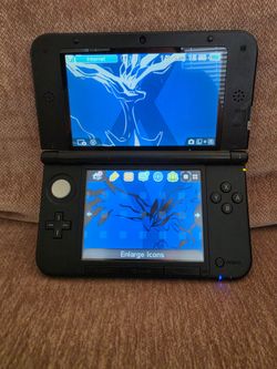 Blue Pokemon XY Nintendo 3DS  XL - 64gb SD - CFW