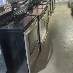Slightly Used Like New Appliances Stoves Washers Dryers Refrigerators Stackables(Warranty Included 