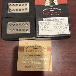 Seymour Duncan Custom Shop Tourbuckers Guitar Pickup Set - New