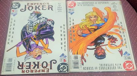 2000 Superman Arkham Comic Books.