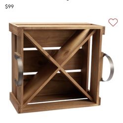 Pottery Barn Founders Wine Storage Box