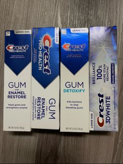 Crest Toothpastes