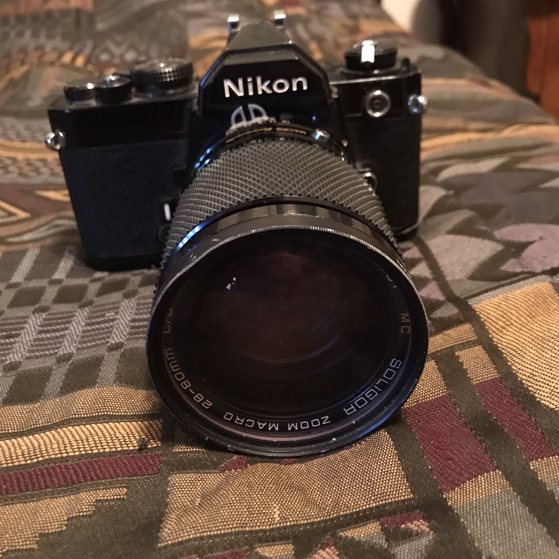 Nikon FM Untested 35mm Film Camera