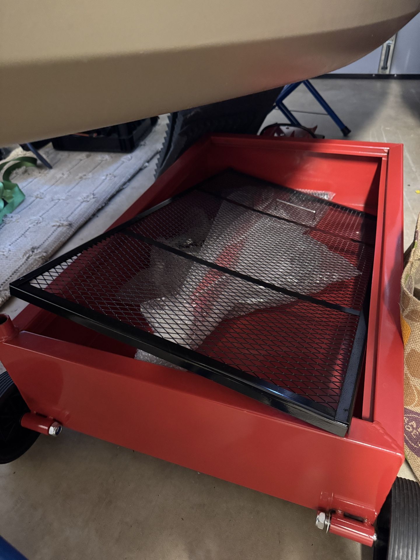 20 Gallon Oil Reservoir For Oil Changes With Pump $140 OBO