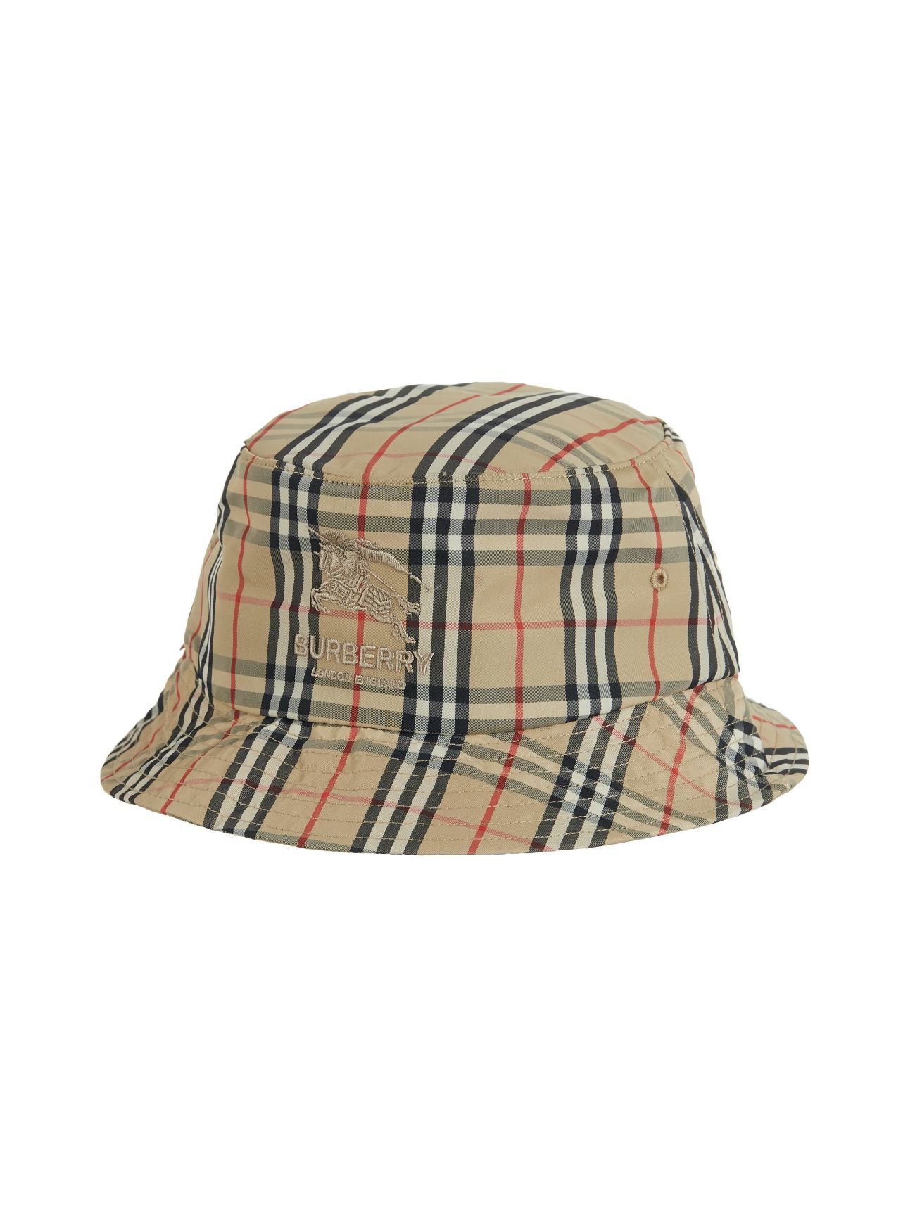 Supreme Burberry Crusher Bucket Hat Beige Size M/L