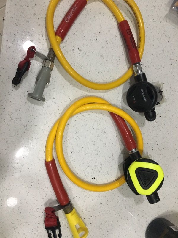 Brownie's Hookah Third Lung Dive Regulator with QRS hose for Sale in
