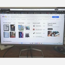 HP M24F IPS LED FHD Monitor Silver and Black [ Power Cord Supply Included ]