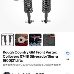 Rough Country Coil Overs 6 Inch Lift 