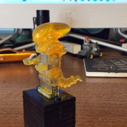 Lego Compatible Alien Clear Yellow