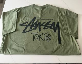 Stussy Tokyo Shirt Olive Size Large
